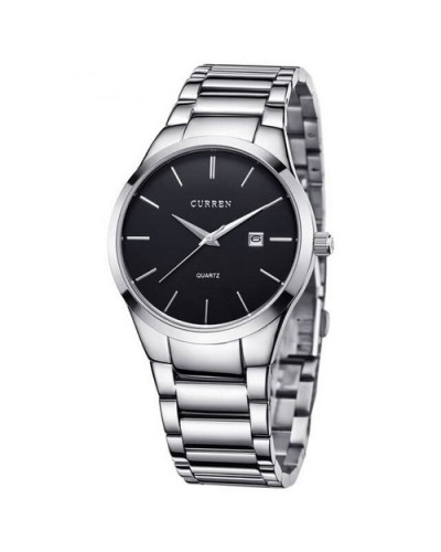 Купить Curren 8106 Silver-Black Купить Curren 8106 Silver-Black