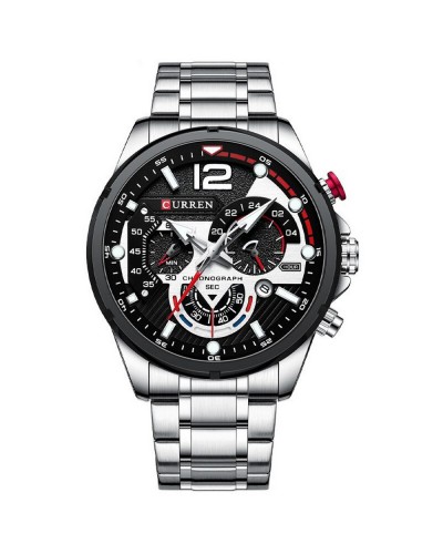 Купити Curren 8395 Silver-Black Купити Curren 8395 Silver-Black