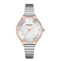 Curren 9041 Silver-Cuprum