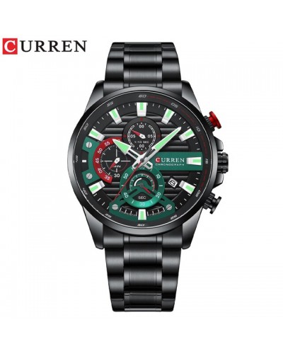 Купити Curren 8415 Black-Green Купити Curren 8415 Black-Green