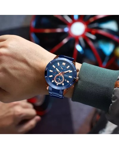 Купити Curren 8417 Blue-Gold