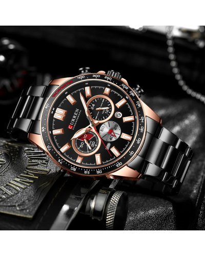 Купити Curren 8418 Black-Gold