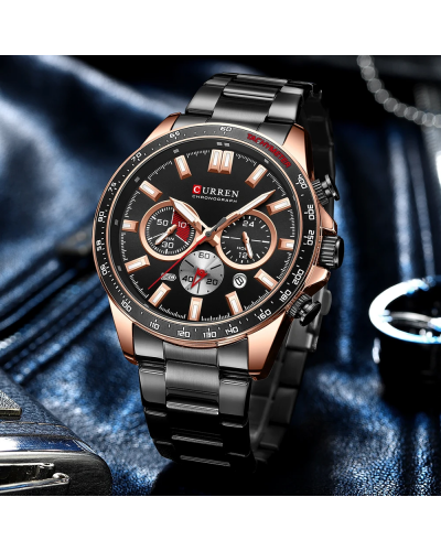 Купити Curren 8418 Black-Gold