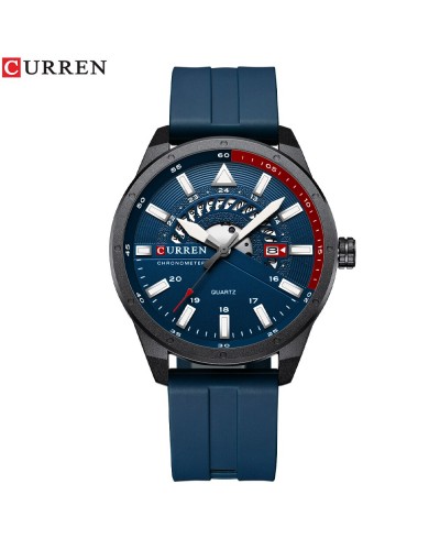 Купити Curren 8421 Blue-Black-Red Купити Curren 8421 Blue-Black-Red