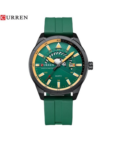 Купити Curren 8421 Green-Black-Yellow