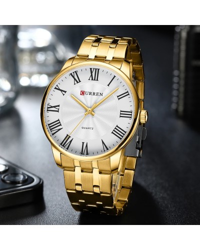 Купити Curren 8422 Gold-White