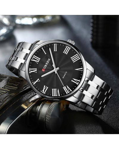 Купити Curren 8422 Silver-Black