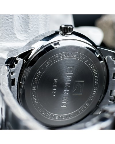 Купити Curren 8422 Silver-Black