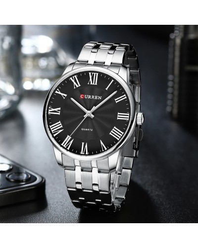 Купити Curren 8422 Silver-Black