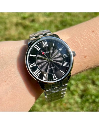 Купити Curren 8422 Silver-Black