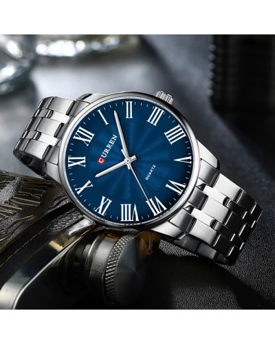 Купити Curren 8422 Silver-Blue