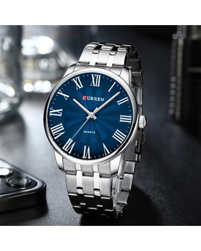 Купити Curren 8422 Silver-Blue