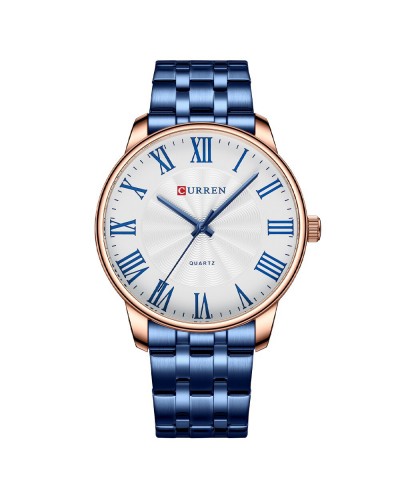 Купити Curren 8422 Blue-Gold-White