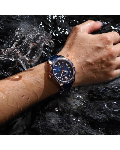 Купить Curren 8426 Blue-Gold