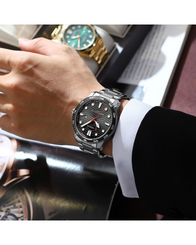 Купить Curren 8426 Silver-Black