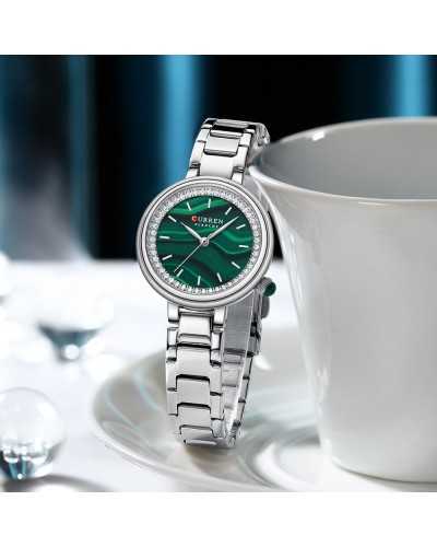 Купить Curren 9089 Silver-Green