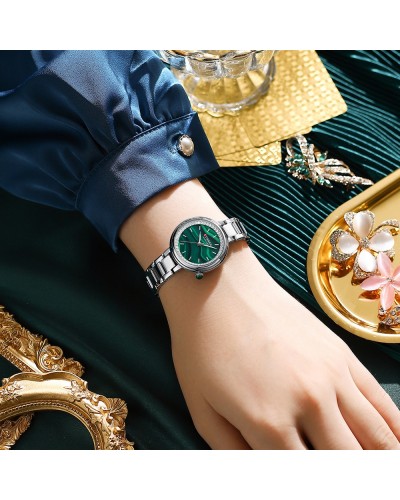 Купить Curren 9089 Silver-Green