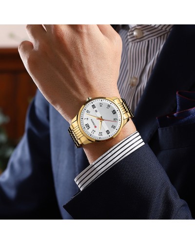 Купити Curren 8411 Gold-White
