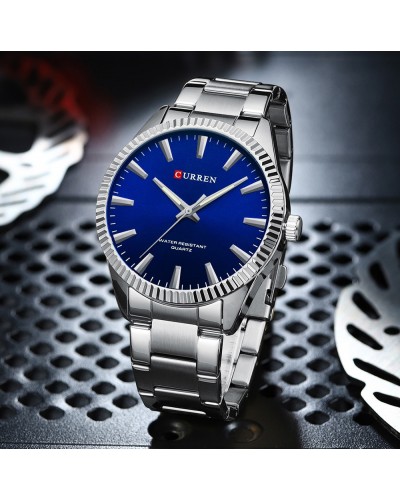 Купить Curren 8425 Silver-Blue