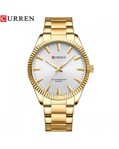 Купить Curren 8425 Gold-White
