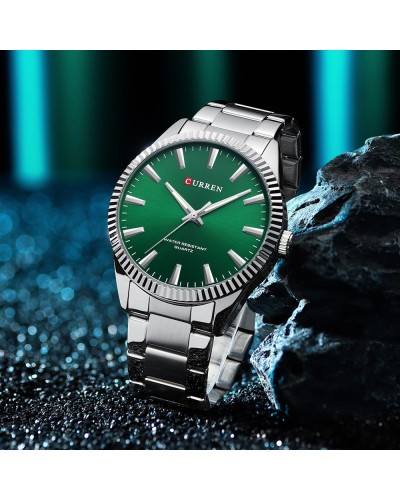 Купити Curren 8425 Silver-Green