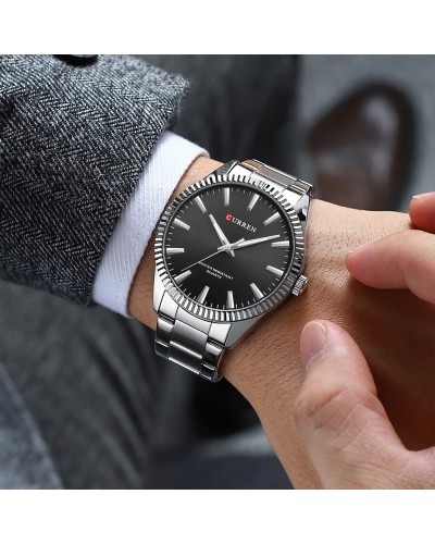 Купить Curren 8425 Silver-Black