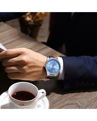 Купить Curren 8423 Silver-Blue