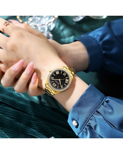 Купить Curren 9088 Gold-Black