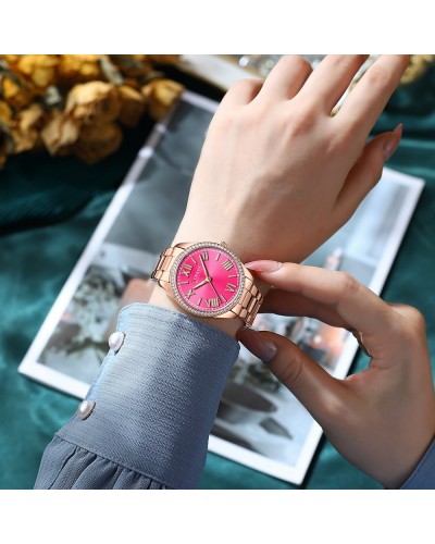 Купить Curren 9088 Rose Gold-Pink