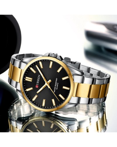 Купить Curren 9090 Silver-Gold-Black