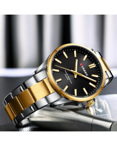 Купить Curren 9090 Silver-Gold-Black