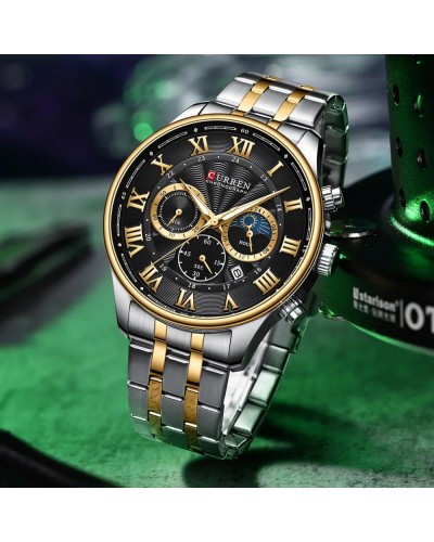 Купить Curren 8427 Silver-Gold-Black