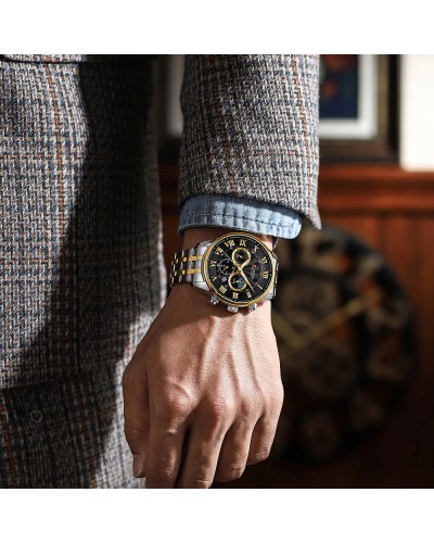 Купить Curren 8427 Silver-Gold-Black