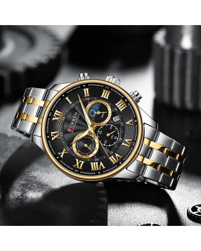 Купить Curren 8427 Silver-Gold-Black