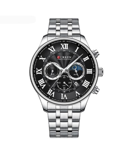 Купить Curren 8427 Silver-Black