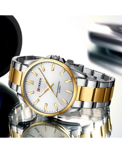 Купити Curren 9090 Silver-Gold-Silver