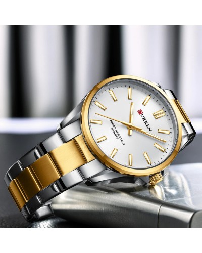 Купити Curren 9090 Silver-Gold-Silver