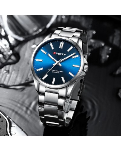 Купить Curren 9090 Silver-Blue