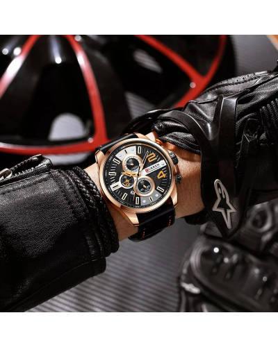 Купити Curren 8393 Gold-Black