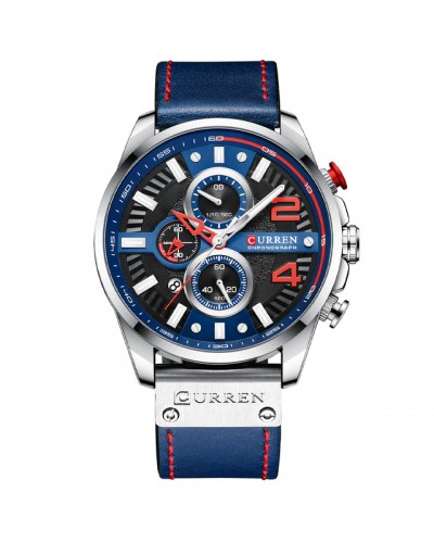 Купити Curren 8393 Silver-Blue