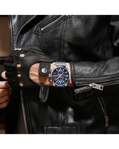 Купити Curren 8393 Silver-Blue