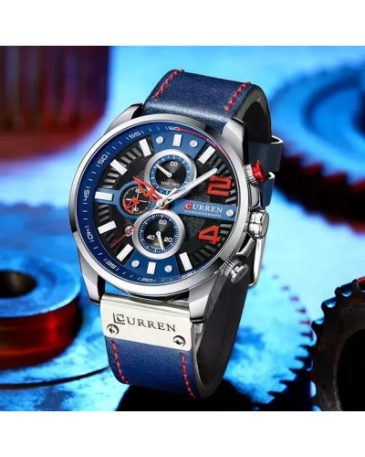 Купити Curren 8393 Silver-Blue
