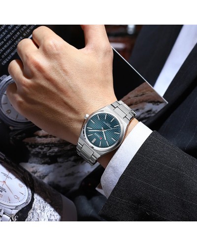 Купить Curren 8439 Silver-Blue