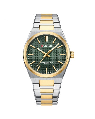 Купить Curren 8439 Silver-Gold-Green