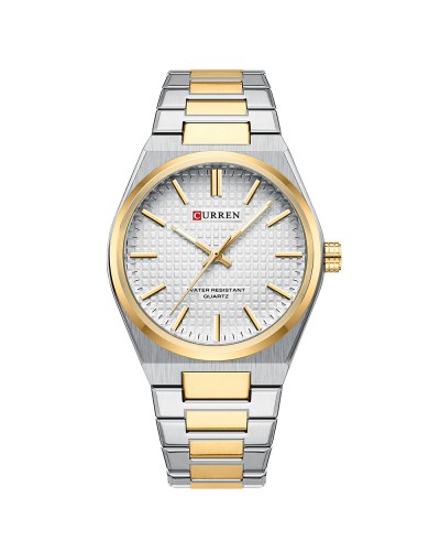 Купить Curren 8439 Silver-Gold-White
