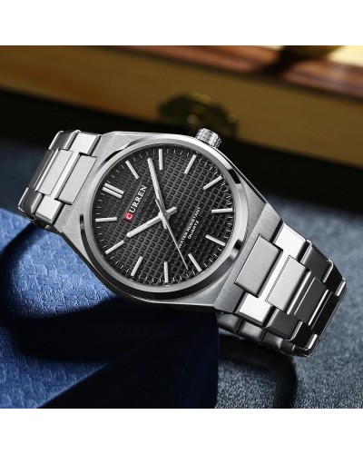 Купить Curren 8439 Silver-Black