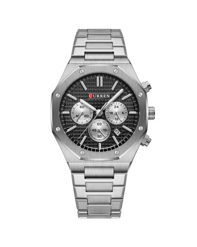 Купить Curren 8440 Silver-Black