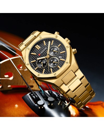 Купить Curren 8440 Gold-Black