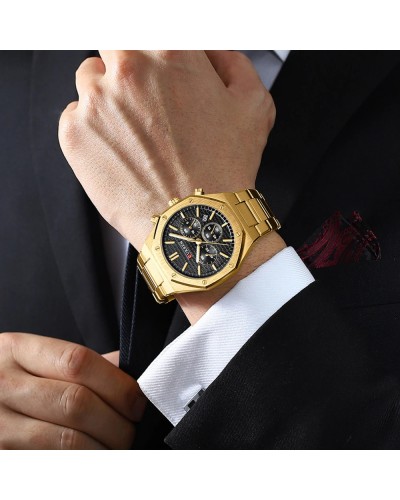 Купить Curren 8440 Gold-Black