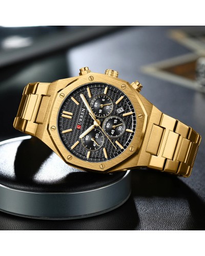 Купить Curren 8440 Gold-Black